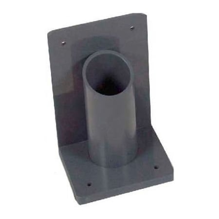 Justrite Laboratory Size Single Bottle Holder, Wall/Bench Mount, 5"W x 4"D x 7-1/2"H 35318